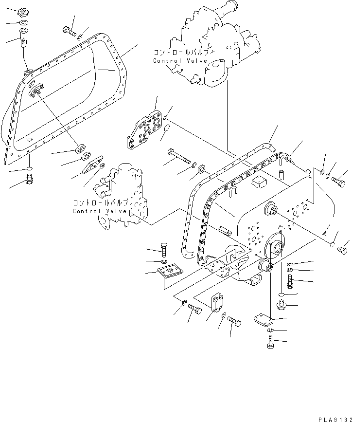 TANK VALVE ASS'Y 145-Z23-6002 KOMATSU