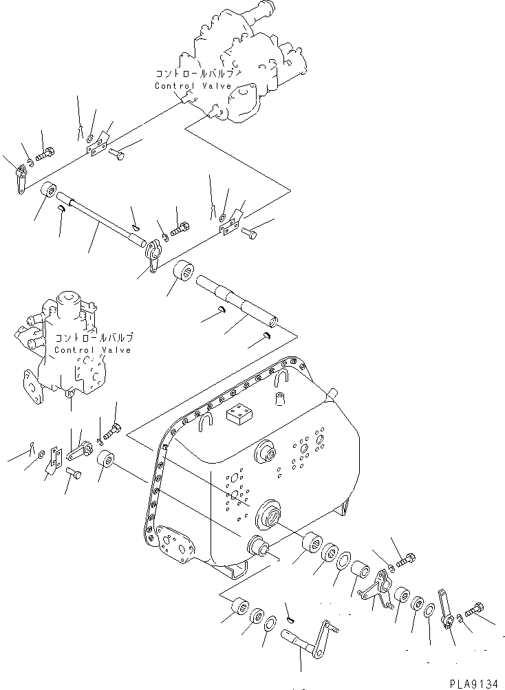 Рычаг 145-Z23-6110 KOMATSU