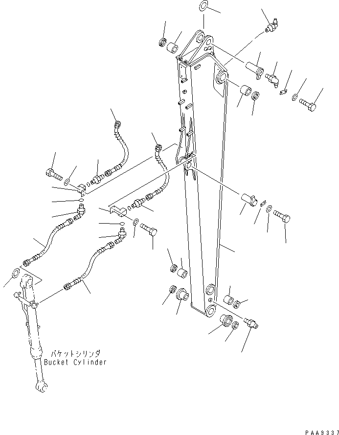 LONG ARM ASS'Y 203-943-0091 KOMATSU