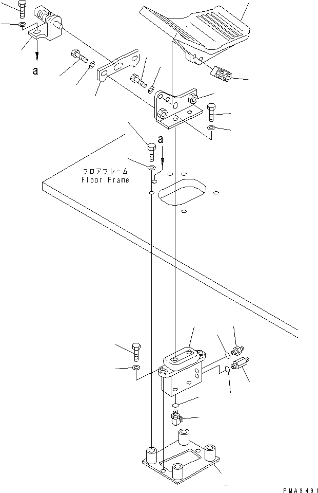 PILOT VALVE ASS'Y,(SEE FIG.Y1680-21A0) (203-946-1410) KOMATSU