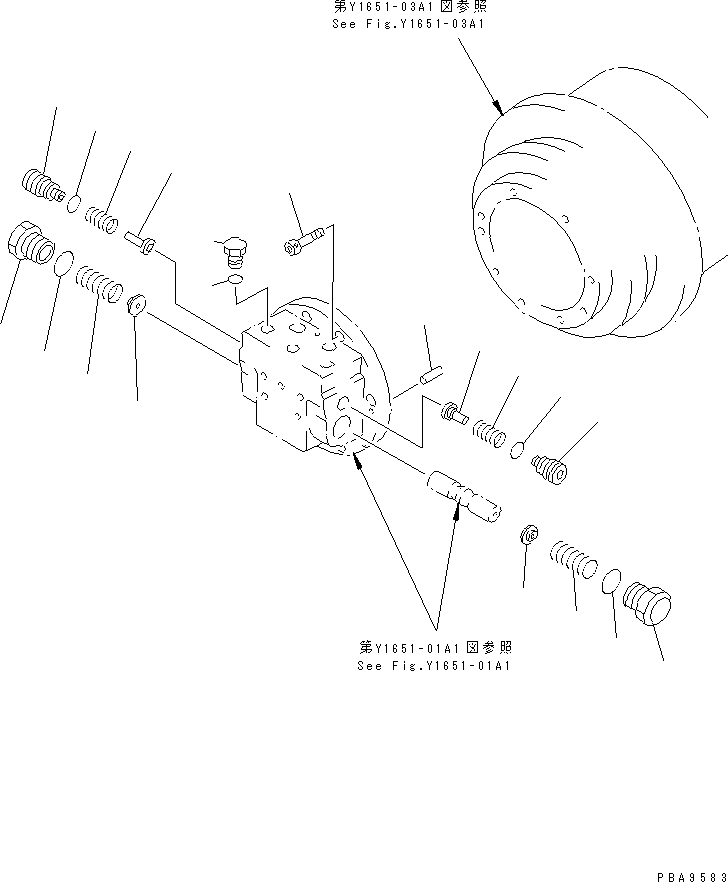 SEAL KIT,TRAVEL MOTOR (TZ227B9000-00) KOMATSU