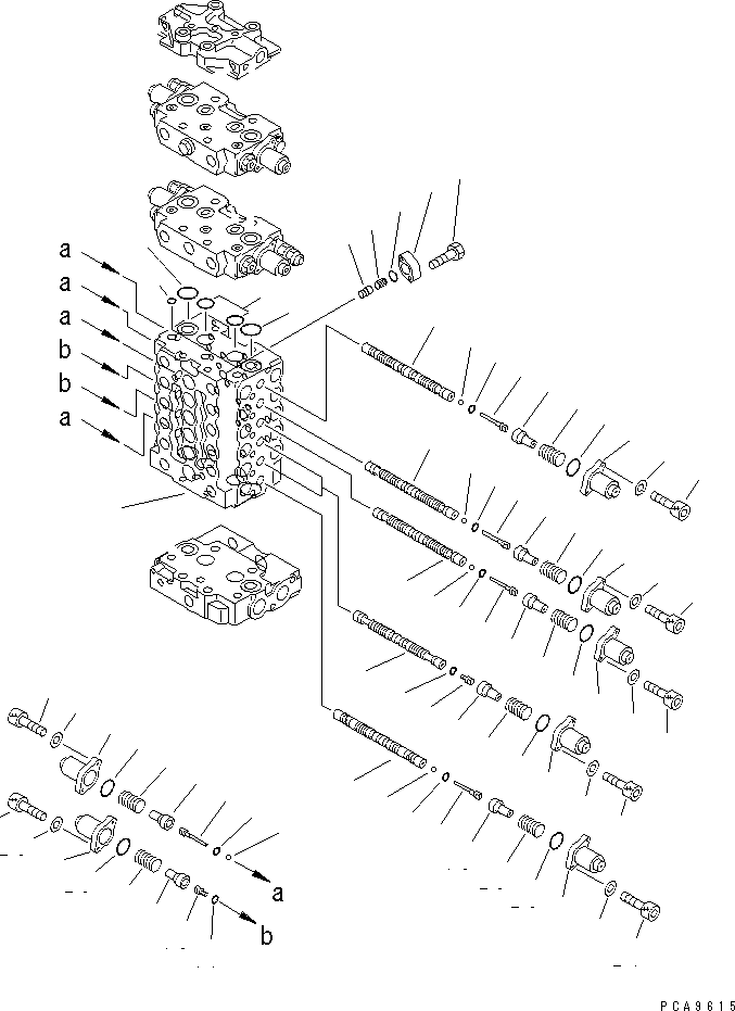 клапан в сборе 723-38-16500 KOMATSU