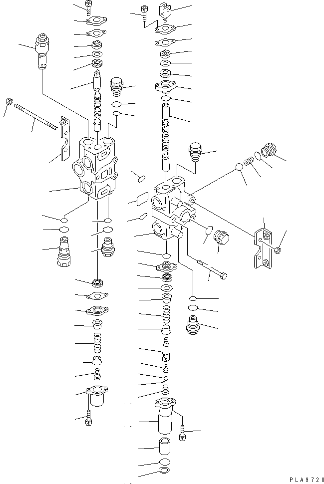Клапан в сборе 700-22-14005 KOMATSU