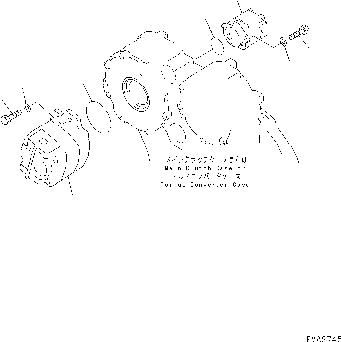 PUMP ASS'Y,(SAL(3)80) (705-11-38010) KOMATSU