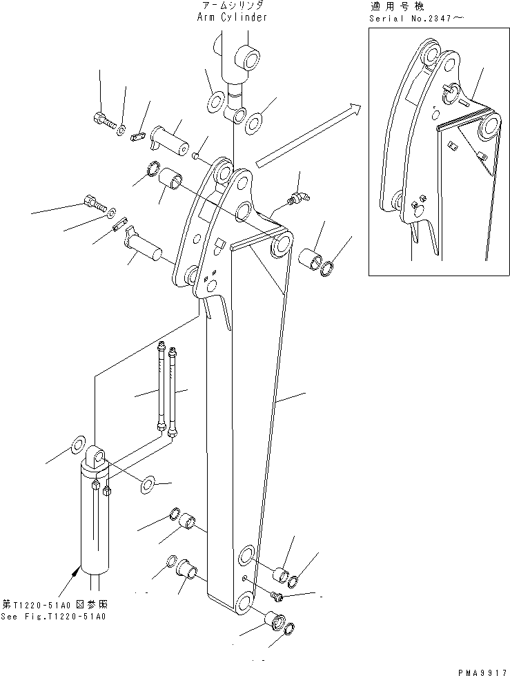 WIRE,(NOT SHOWN¤SEE FIG.K1110-09A0) (20U-06-21390) KOMATSU