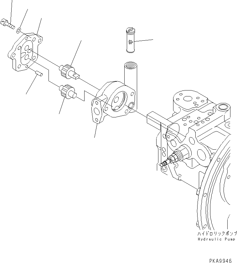 Корпус (\7\705-28-26240) KOMATSU