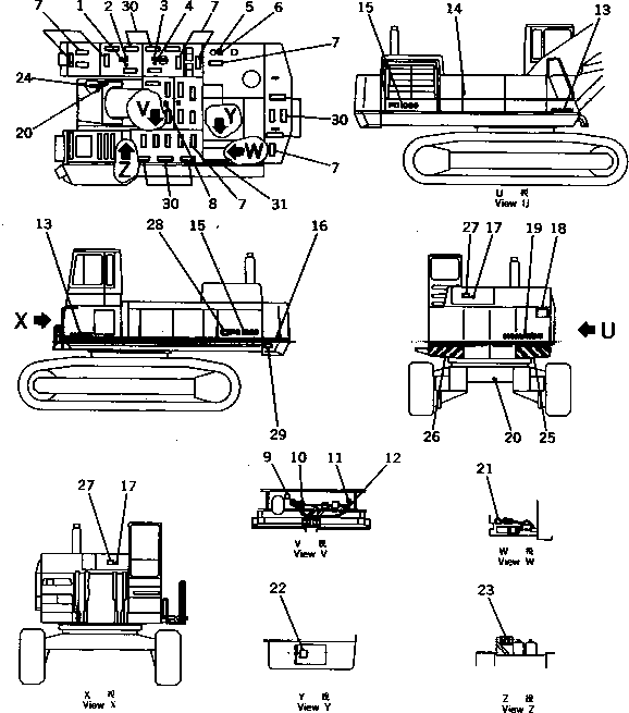 PLATE,ACCUMULATOR 209-00-53380 KOMATSU
