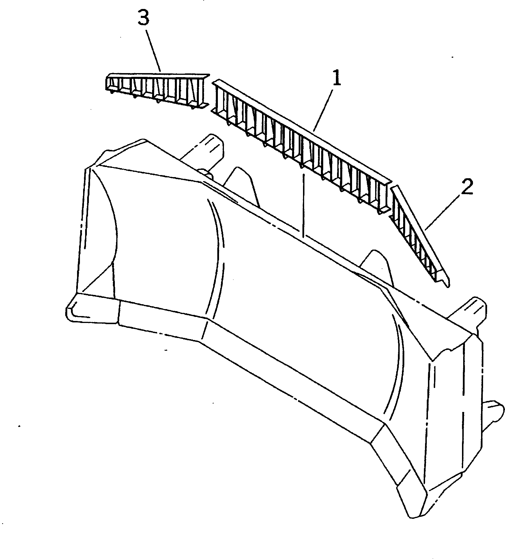 SPILL GUARD,R.H. (WELDED) 17M-72-21430 KOMATSU
