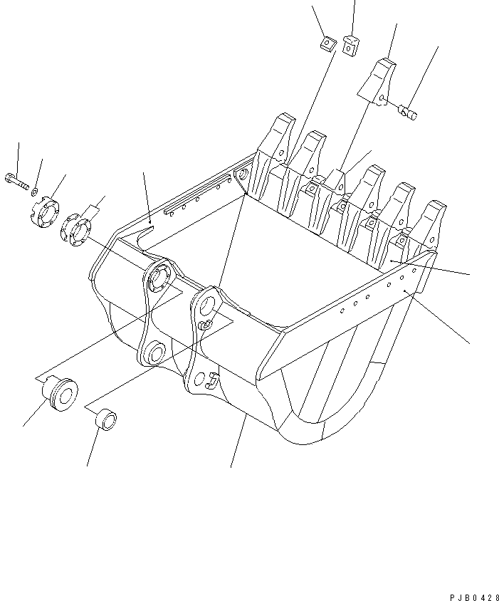 Ковш 209-939-6320 KOMATSU