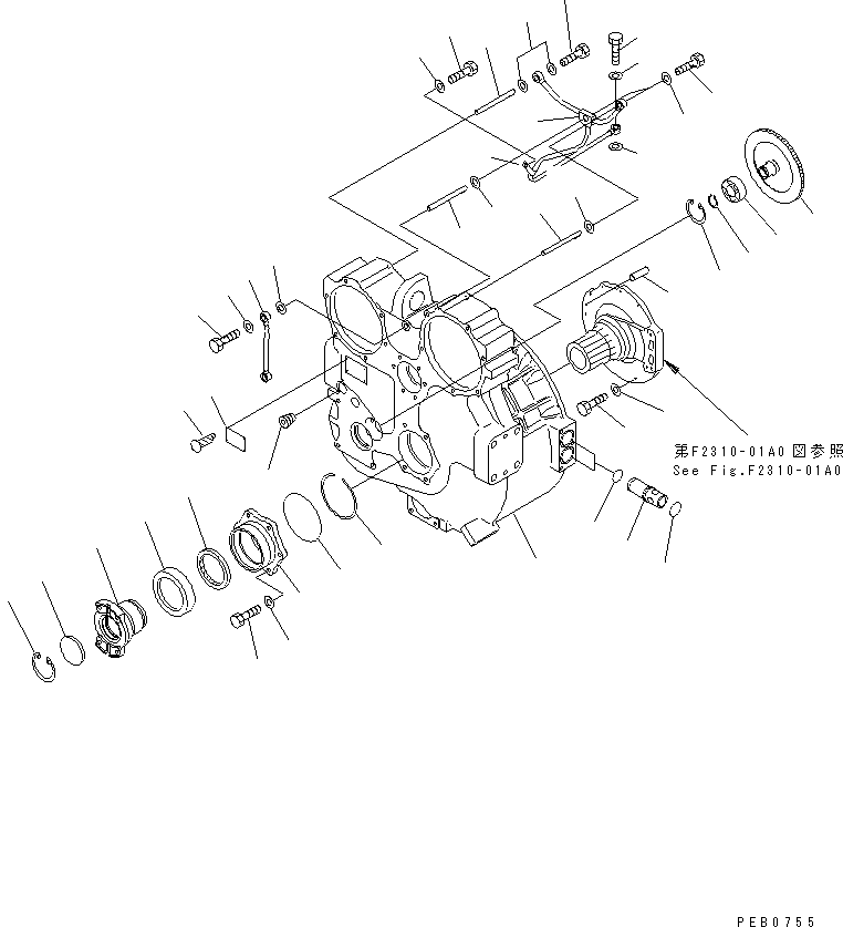 Колпачок 17A-15-18391 KOMATSU
