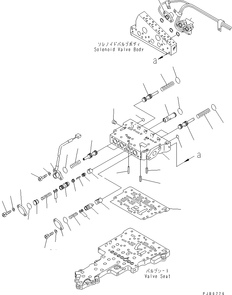 Клапан 17A-15-15360 KOMATSU