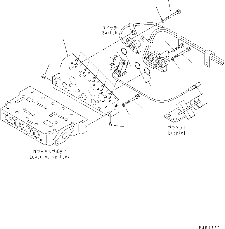 SOLENOID VALVE ASS'Y 17A-15-17410 KOMATSU