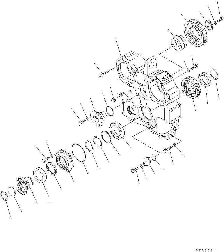 Крышка 17A-15-18142 KOMATSU