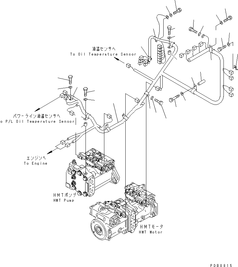 Жгут проводов 17A-06-12161 KOMATSU