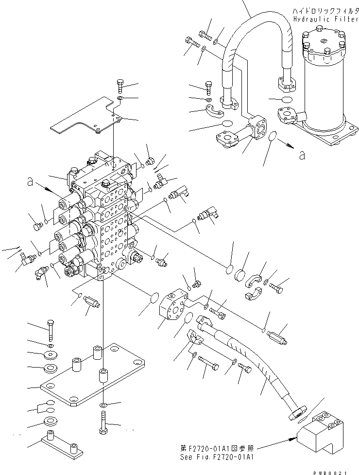 Шланг 17A-49-16631 KOMATSU