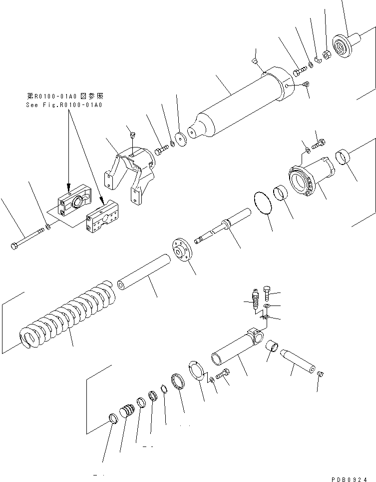 Корпус 17A-30-14111 KOMATSU