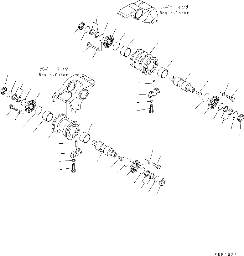 RETAINER ASS'Y 17A-30-15200 KOMATSU