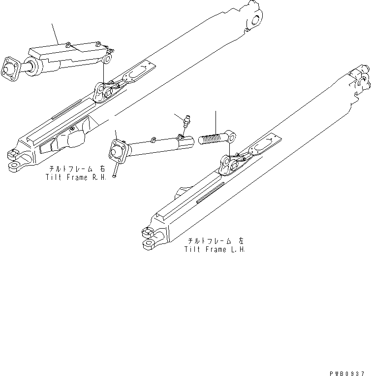 группа цилиндра (17A-63-X2130) KOMATSU