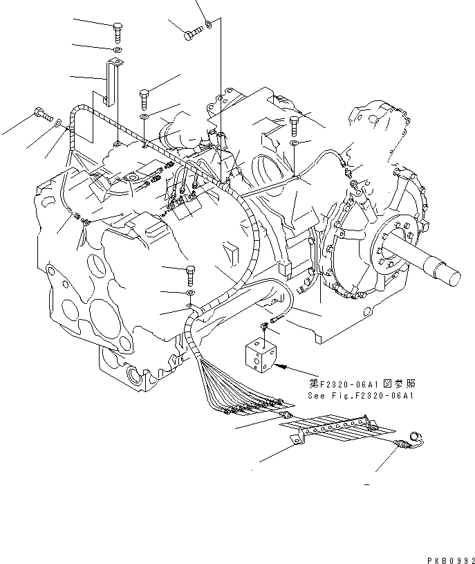 Шланг 17A-49-18141 KOMATSU