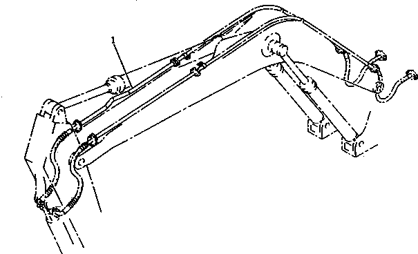 Трубка 205-62-72850 KOMATSU