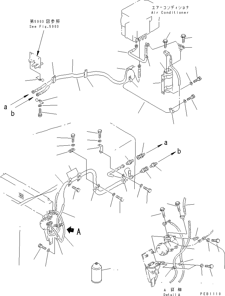 Шланг 175-911-8210 KOMATSU