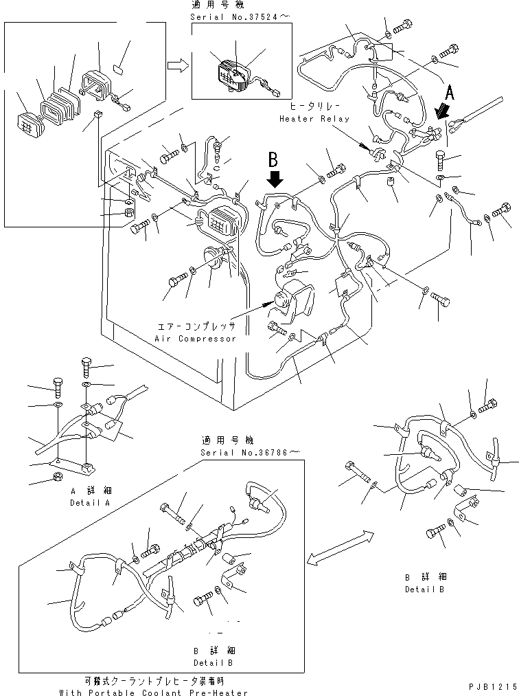 Жгут проводов 154-06-41122 KOMATSU