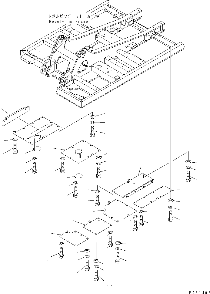 Крышка 207-54-64171 KOMATSU