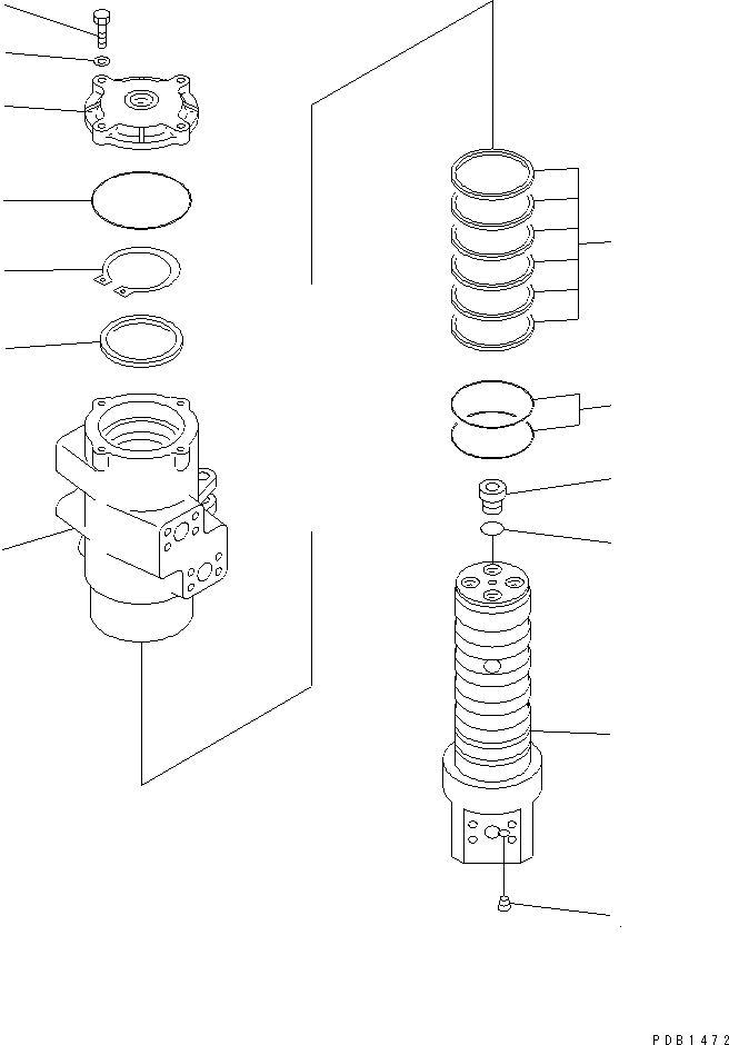 SWIVEL JOINT 703-09-33290 KOMATSU