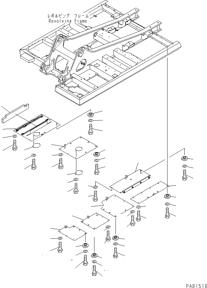 Крышка 208-54-64111 KOMATSU