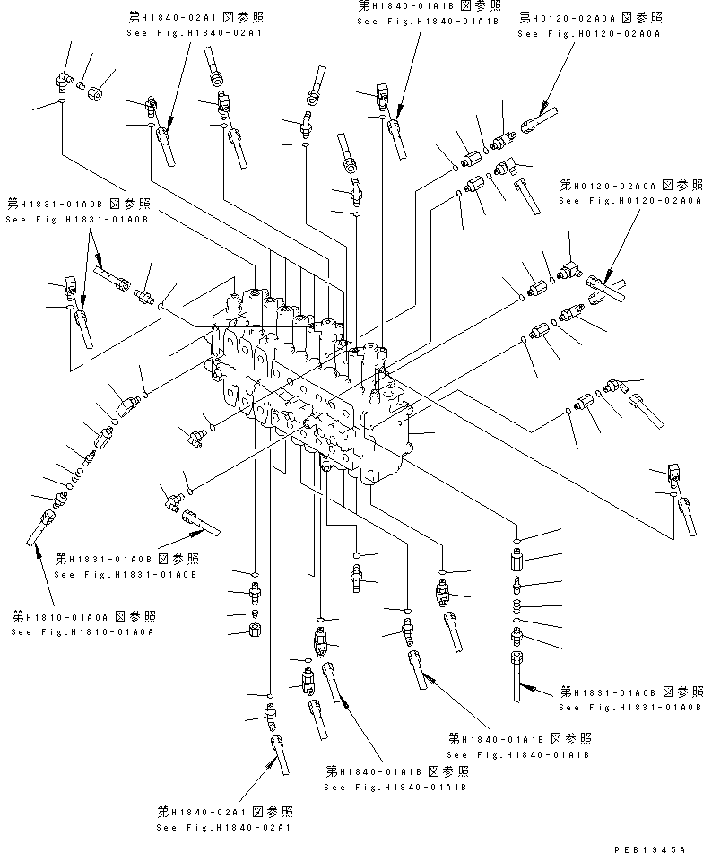 Клапан в сборе (\0\723-49-12100) KOMATSU