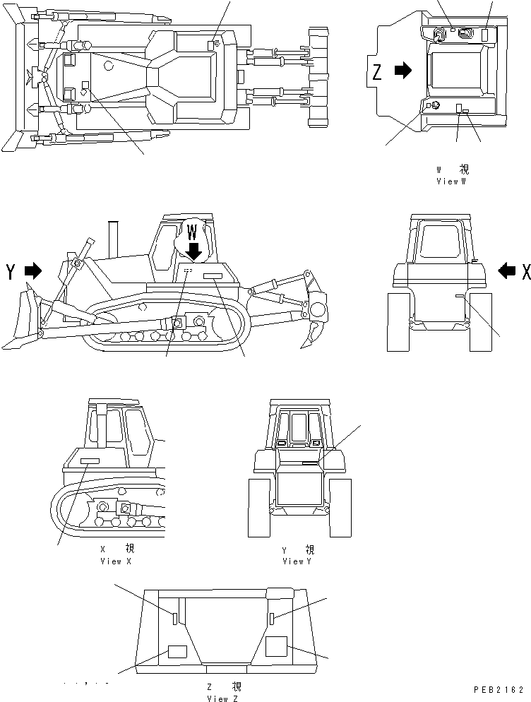 Табличка смазки 17A-98-12910 KOMATSU