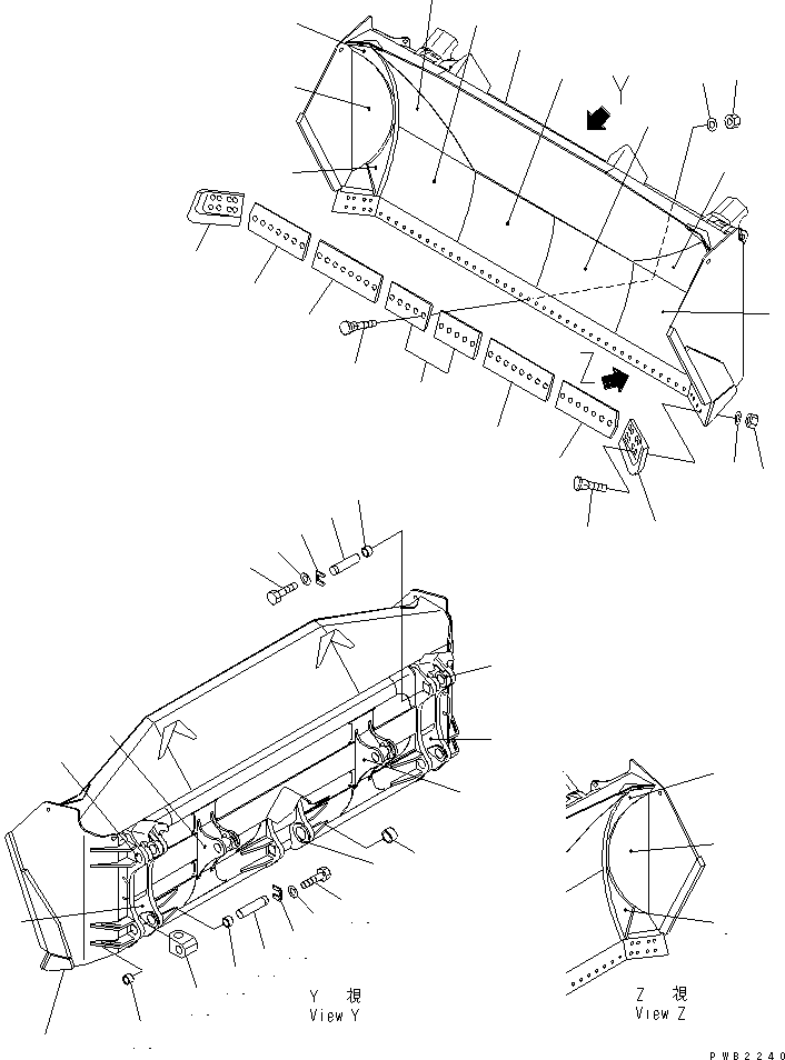Замок 09256-11219 KOMATSU
