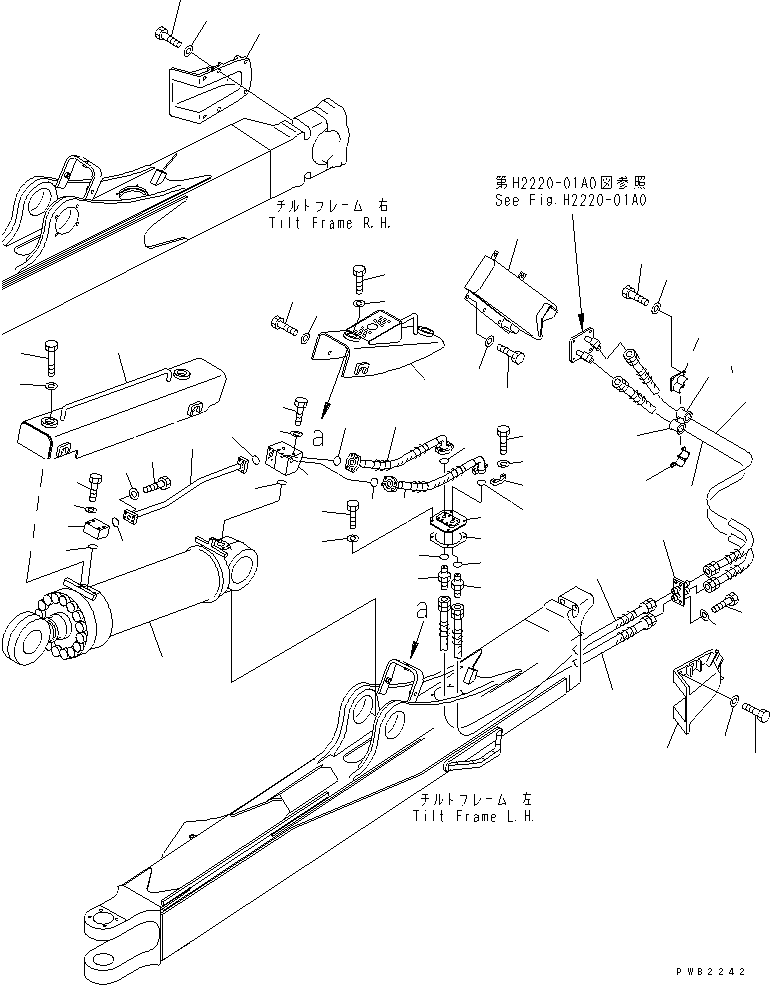 Цилиндр в сборе (\0\19M-63-02090) KOMATSU