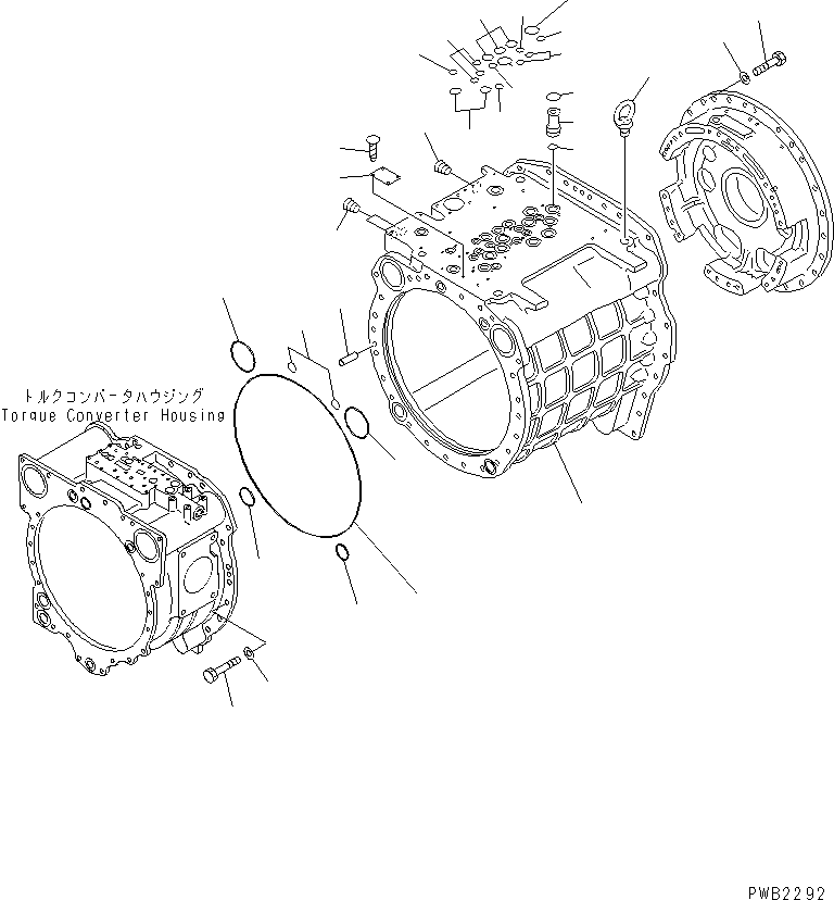 Корпус 19M-15-21110 KOMATSU