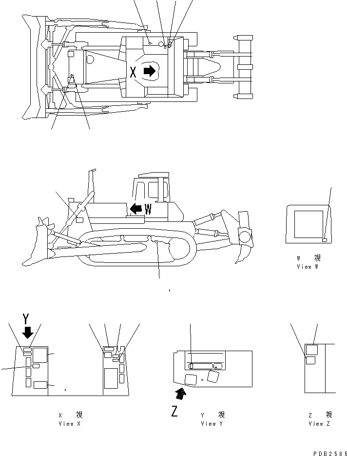 PLATE,LUBRICATION GUIDE 17M-98-21620 KOMATSU