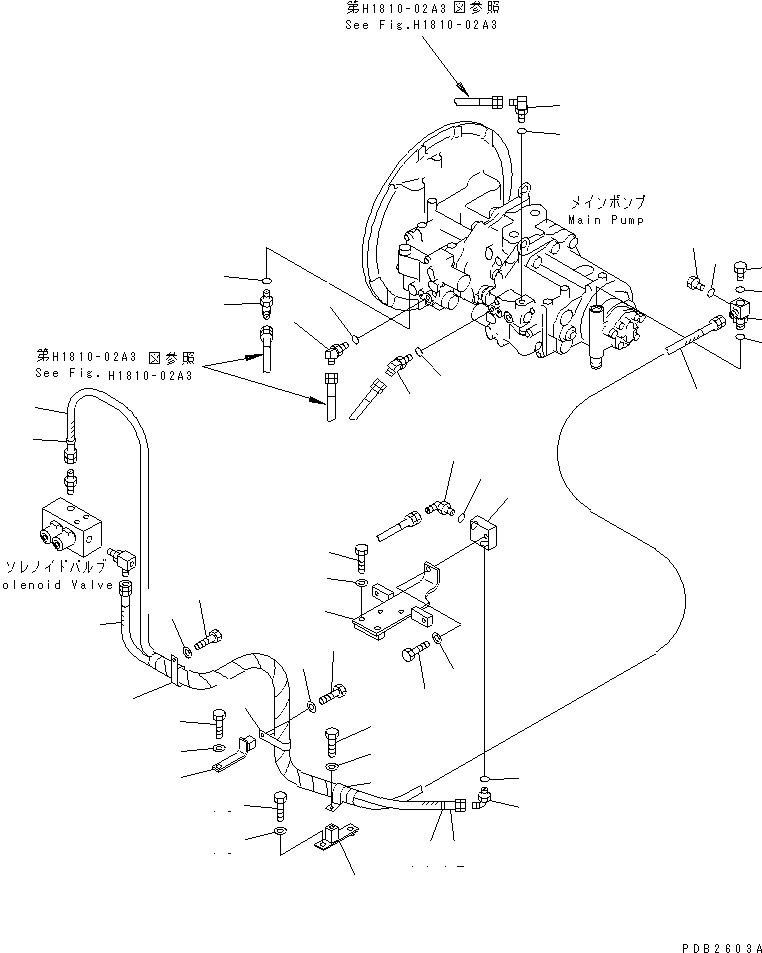 Шланг 07102-30319 KOMATSU
