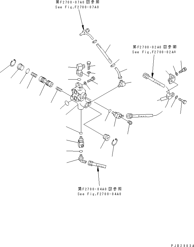 STEERING RELIEF V.,-50ßC 154-49-00080 KOMATSU