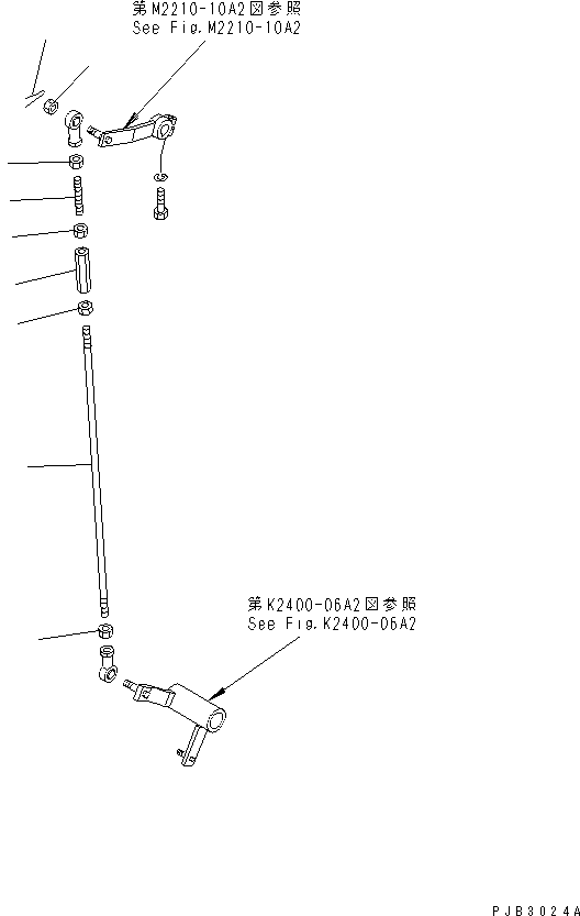 Тяга 04245-41054 KOMATSU
