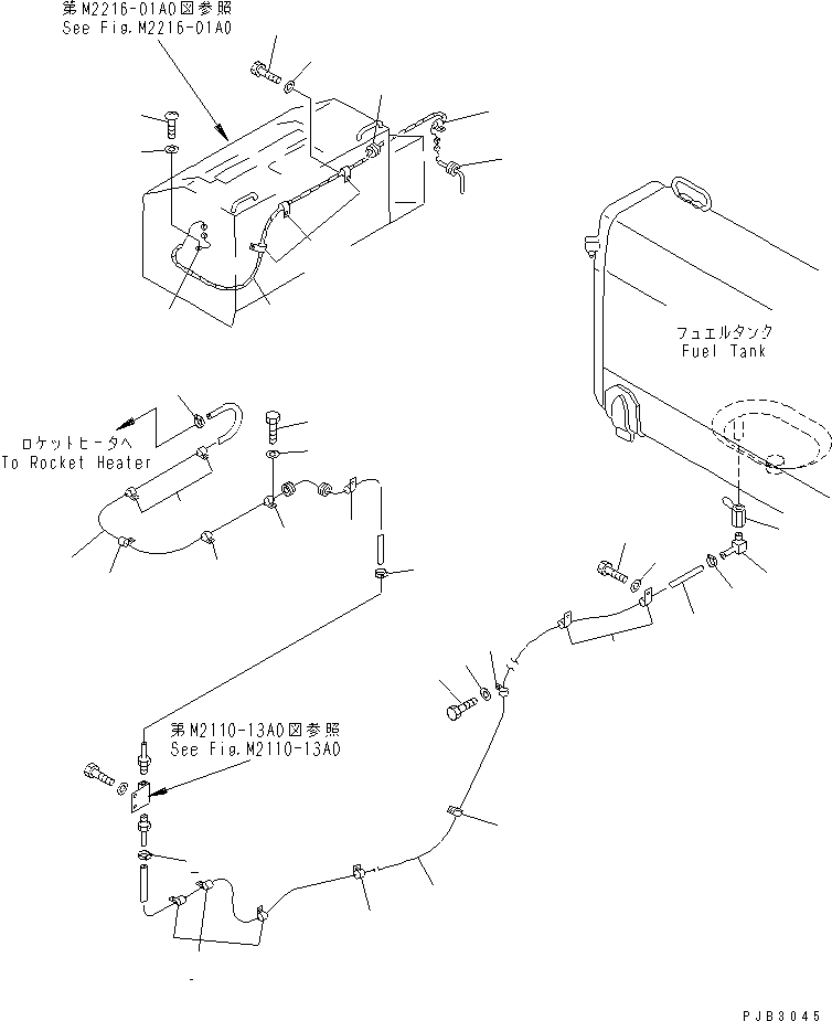 Трубка 07270-50722 KOMATSU