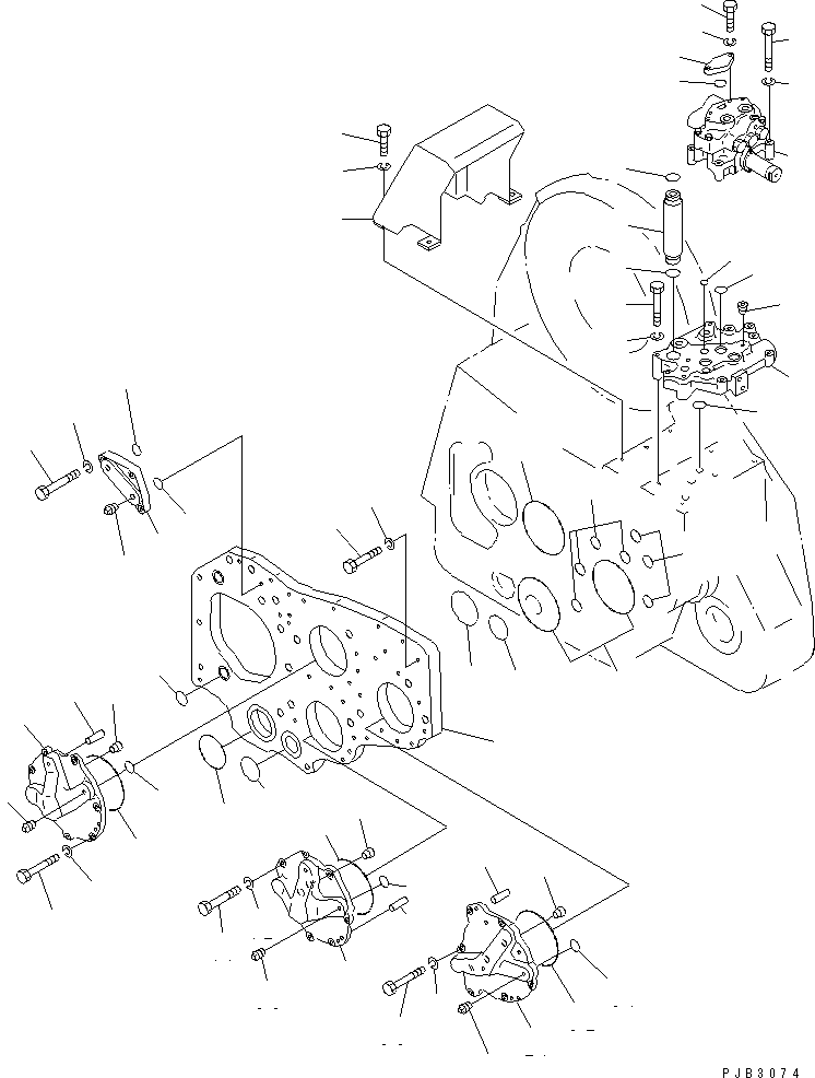 Крышка 156-76-22320 KOMATSU