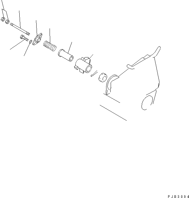 Корпус 156-76-37130 KOMATSU