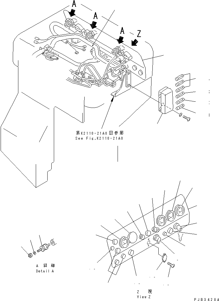 Жгут проводов 156-06-22160 KOMATSU