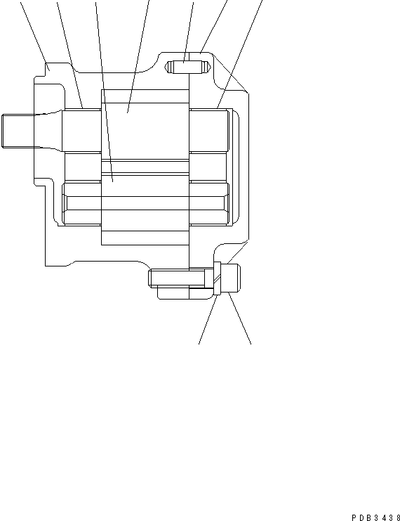 PUMP ASS'Y,(HA702-02-15000) 17A-49-11100 KOMATSU