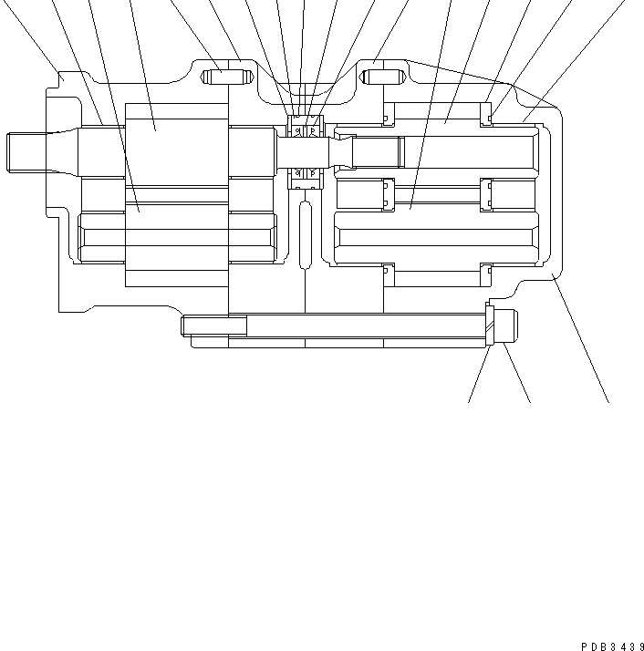 PUMP ASS'Y,(HA705-09-15000) 17A-49-15101 KOMATSU