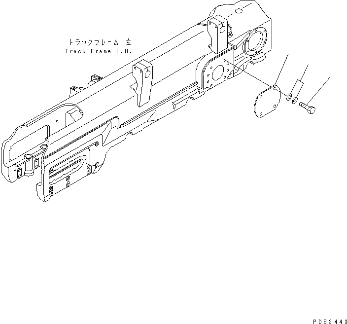 Пластина 17A-69-12310 KOMATSU