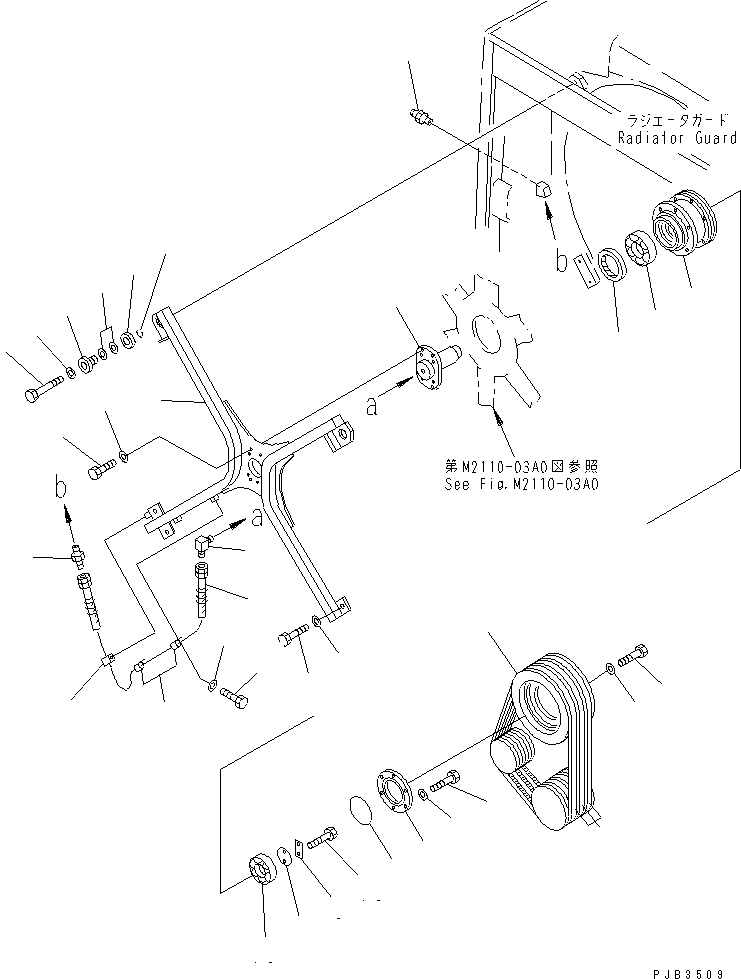 Шкив 195-862-5291 KOMATSU