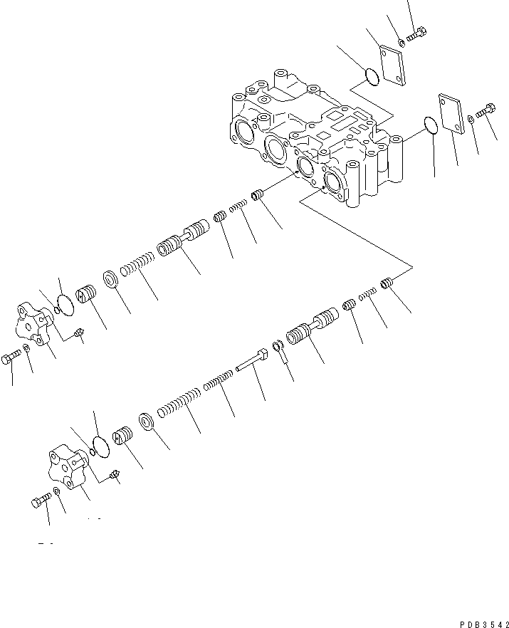 Клапан в сборе (711-66-00303) KOMATSU