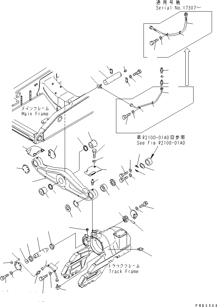 Крышка правая 195-50-41371 KOMATSU