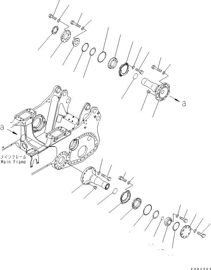 Шайба 195-50-22221 KOMATSU