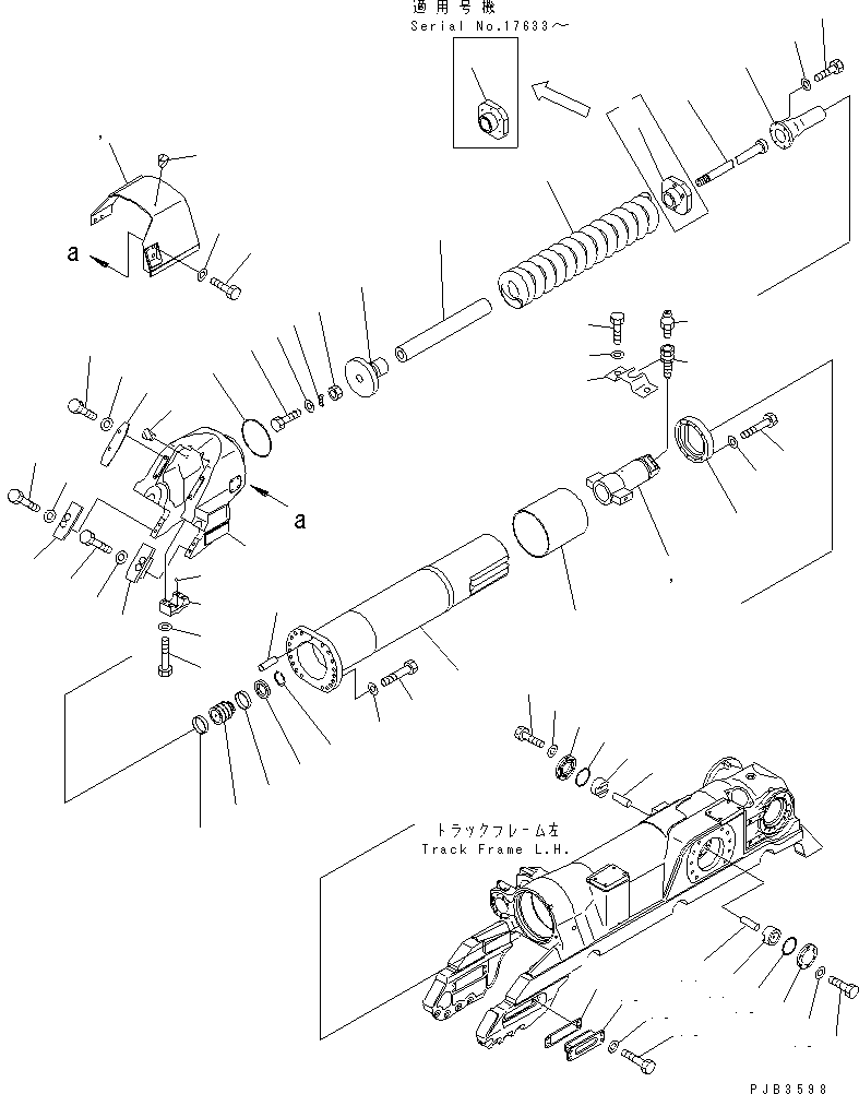 Крышка правая 195-30-64181 KOMATSU